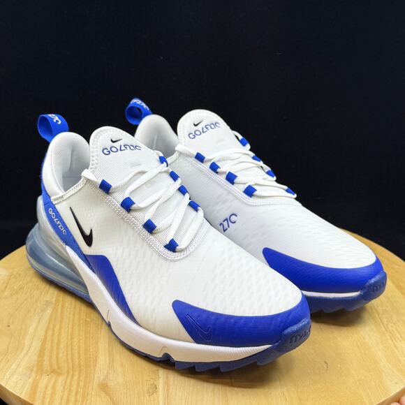 Nike Air Max 270 G White Black Racer Blue Shoes (CK6483 106) Men\'s Size 9 main image 5